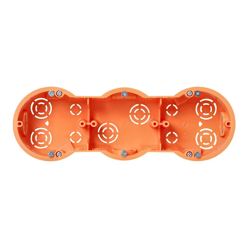 PUSZKA P/T 60 MM PŁYTKA TRZYKROTNA DO G/K, 80 SZT ORNO PUSZKA P/T 60 MM PŁYTKA TRZYKROTNA DO G/K, 80 SZT ORNO