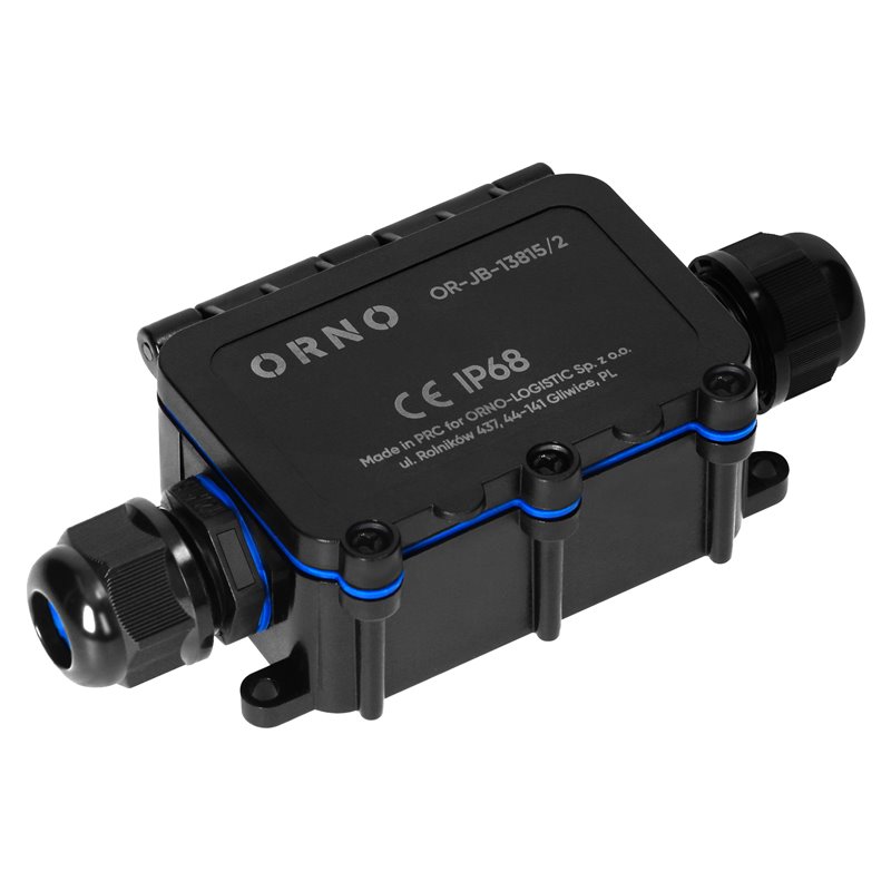 PUSZKA N/T HD IP68, 0,75-4,0MM2, 2 DŁAWNICE M20 ORNO PUSZKA N/T HD IP68, 0,75-4,0MM2, 2 DŁAWNICE M20 ORNO