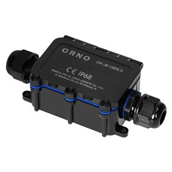 PUSZKA N/T HD IP68, 0,75-4,0MM2, 2 DŁAWNICE M20 ORNO PUSZKA N/T HD IP68, 0,75-4,0MM2, 2 DŁAWNICE M20 ORNO