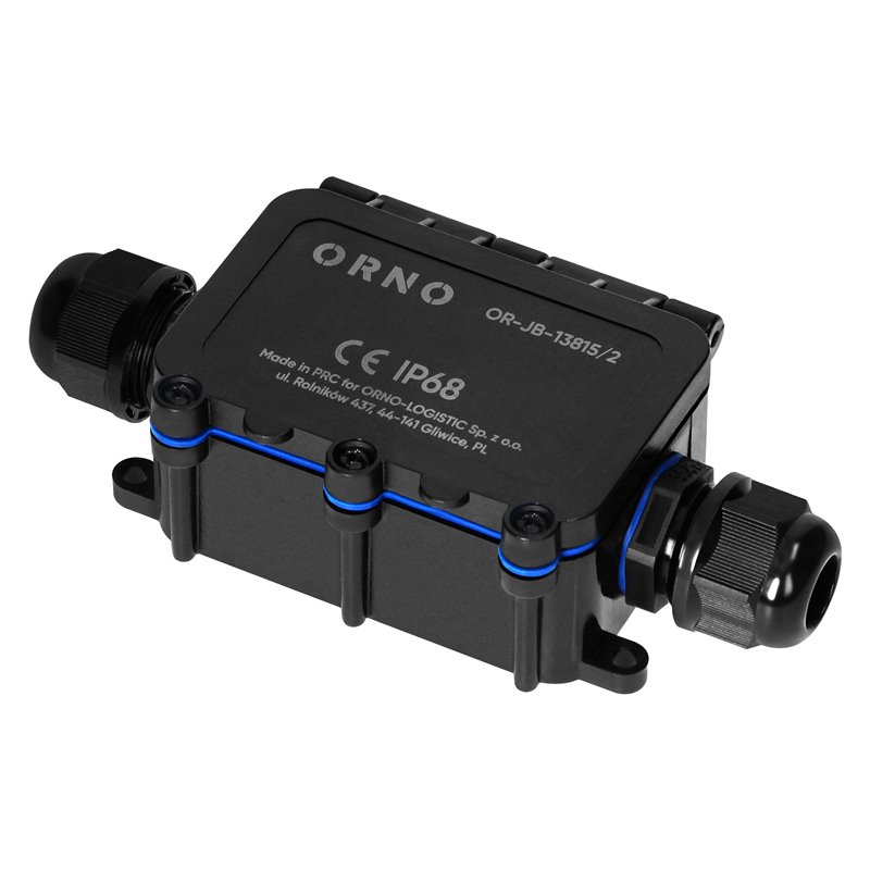 PUSZKA N/T HD IP68, 0,75-4,0MM2, 2 DŁAWNICE M20 ORNO PUSZKA N/T HD IP68, 0,75-4,0MM2, 2 DŁAWNICE M20 ORNO