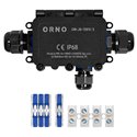 PUSZKA N/T HD IP68, 0,75-4,0MM2 ,2 DŁAWNICE M20, 1 DŁAWNICA M16 ORNO PUSZKA N/T HD IP68, 0,75-4,0MM2 ,2 DŁAWNICE M20, 1 DŁAWNICA M16 ORNO