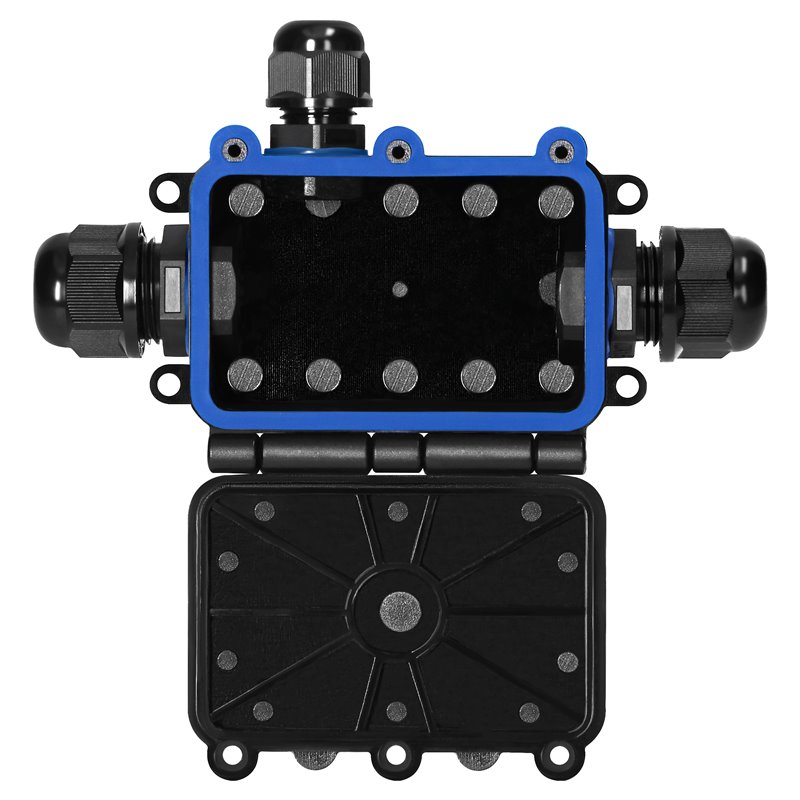 PUSZKA N/T HD IP68, 0,75-4,0MM2 ,2 DŁAWNICE M20, 1 DŁAWNICA M16 ORNO PUSZKA N/T HD IP68, 0,75-4,0MM2 ,2 DŁAWNICE M20, 1 DŁAWNICA M16 ORNO