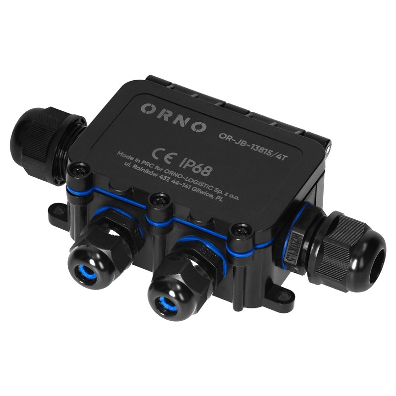 PUSZKA N/T HD IP68, 0,75-4,0MM2 ,2 DŁAWNICE M20, 2 DŁAWNICE M16, UKŁAD T ORNO PUSZKA N/T HD IP68, 0,75-4,0MM2 ,2 DŁAWNICE M20, 2 DŁAWNICE M16, UKŁAD T ORNO