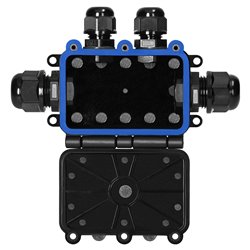 PUSZKA N/T HD IP68, 0,75-4,0MM2 ,2 DŁAWNICE M20, 2 DŁAWNICE M16, UKŁAD T ORNO PUSZKA N/T HD IP68, 0,75-4,0MM2 ,2 DŁAWNICE M20, 2 DŁAWNICE M16, UKŁAD T ORNO