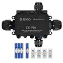 PUSZKA N/T HD IP68, 0,75-4,0MM2 ,2 DŁAWNICE M20, 2 DŁAWNICE M16, UKŁAD X ORNO