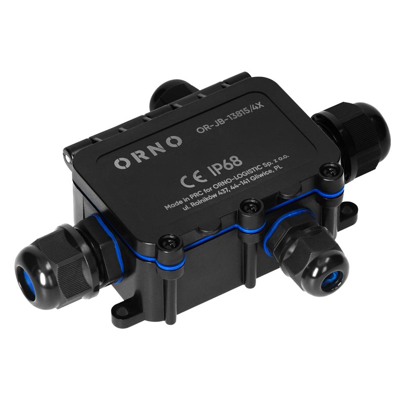 PUSZKA N/T HD IP68, 0,75-4,0MM2 ,2 DŁAWNICE M20, 2 DŁAWNICE M16, UKŁAD X ORNO PUSZKA N/T HD IP68, 0,75-4,0MM2 ,2 DŁAWNICE M20, 2 DŁAWNICE M16, UKŁAD X ORNO