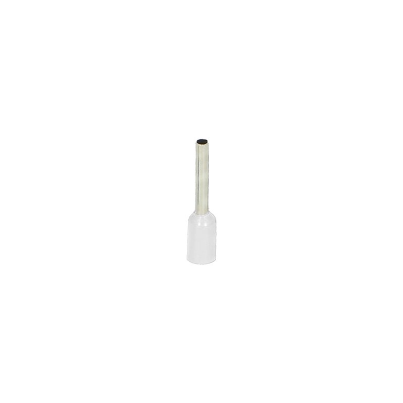 TULEJKA IZOLOWANA, PRZEKRÓJ MAKSYMALNY 0,5MM2, DŁUGOŚĆ  MIEDZIANEJ TULEJKI 8MM, 100 SZTUK. ORNO