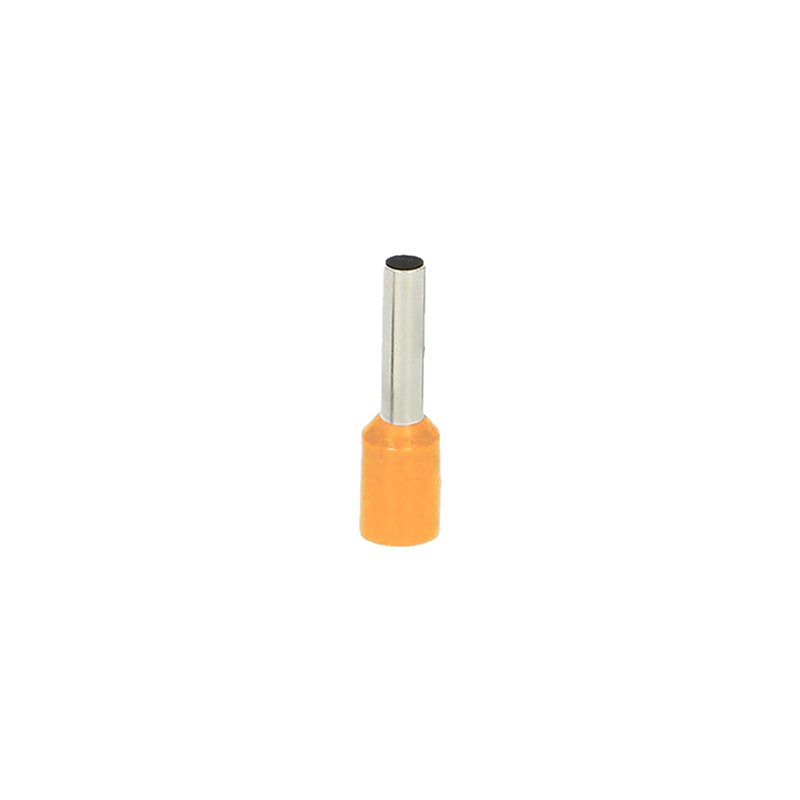 TULEJKA IZOLOWANA, PRZEKRÓJ MAKSYMALNY 4MM2, DŁUGOŚĆ  MIEDZIANEJ TULEJKI 10MM, BLISTER 25 SZT. ORNO