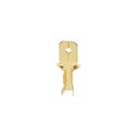 WSUWKA NIEIZOLOWANA, PRZEKRÓJ MAKSYMALNY 1MM2, SZEROKOŚĆ 6,3MM, 100 SZT. ORNO