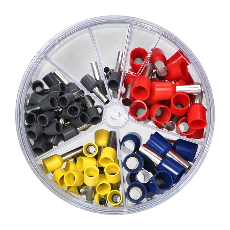 ZESTAW TULEJEK 100 SZT. 50-4MM2 20 - 6MM2 20 - 10MM2 10 - 16MM2 ORNO ZESTAW TULEJEK 100 SZT. 50-4MM2 20 - 6MM2 20 - 10MM2 10 - 16MM2 ORNO