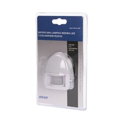 BATERYJNA LAMPKA NOCNA 3XLED Z CZUJNIKIEM RUCHU, 3XAA ORNO BATERYJNA LAMPKA NOCNA 3XLED Z CZUJNIKIEM RUCHU, 3XAA ORNO
