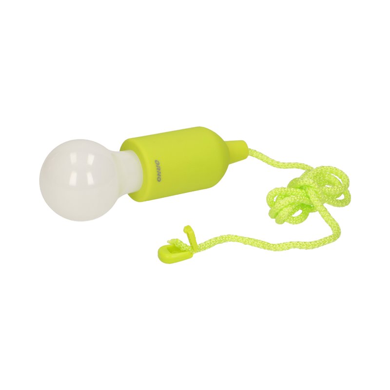 BATERYJNA LAMPKA NOCNA NA SZNURKU 1W LED, 3 X AAA, LIMONKOWA ORNO BATERYJNA LAMPKA NOCNA NA SZNURKU 1W LED, 3 X AAA, LIMONKOWA ORNO