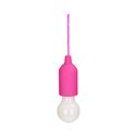BATERYJNA LAMPKA NOCNA NA SZNURKU 1W LED, 3 X AAA, RÓŻOWA ORNO