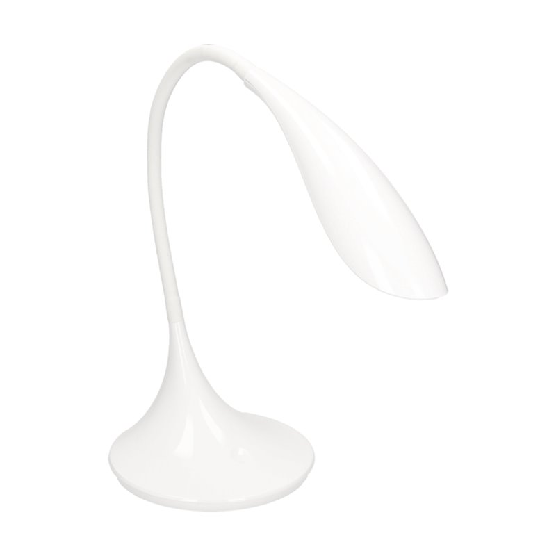 CIRRUS LED 4,5W, LAMPKA BIURKOWA, 400LM, 3000K, BIAŁA ORNO CIRRUS LED 4,5W, LAMPKA BIURKOWA, 400LM, 3000K, BIAŁA ORNO
