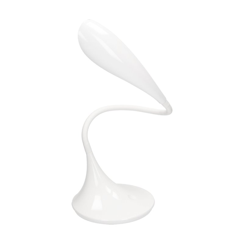 CIRRUS LED 4,5W, LAMPKA BIURKOWA, 400LM, 3000K, BIAŁA ORNO CIRRUS LED 4,5W, LAMPKA BIURKOWA, 400LM, 3000K, BIAŁA ORNO