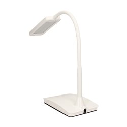 TOPAZ LED 6W, LAMPKA BIURKOWA, 360LM, 3000K, BIAŁA ORNO TOPAZ LED 6W, LAMPKA BIURKOWA, 360LM, 3000K, BIAŁA ORNO