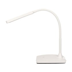 TOPAZ LED 6W, LAMPKA BIURKOWA, 360LM, 3000K, BIAŁA ORNO TOPAZ LED 6W, LAMPKA BIURKOWA, 360LM, 3000K, BIAŁA ORNO