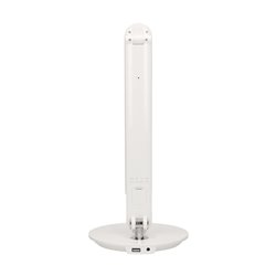CRYSTAL LED 6,5W, LAMPKA BIURKOWA Z BUDZIKIEM, CZUJNIKIEM RUCHU I ŁADOWARKĄ USB, 500LM, 4000K, BIAŁA ORNO CRYSTAL LED 6,5W, LAMPKA BIURKOWA Z BUDZIKIEM, CZUJNIKIEM RUCHU I ŁADOWARKĄ USB, 500LM, 4000K, BIAŁA ORNO