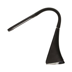 DOLOMIT LED 5W, LAMPKA BIURKOWA Z BUDZIKIEM, 300LM, 4000K, CZARNA ORNO DOLOMIT LED 5W, LAMPKA BIURKOWA Z BUDZIKIEM, 300LM, 4000K, CZARNA ORNO