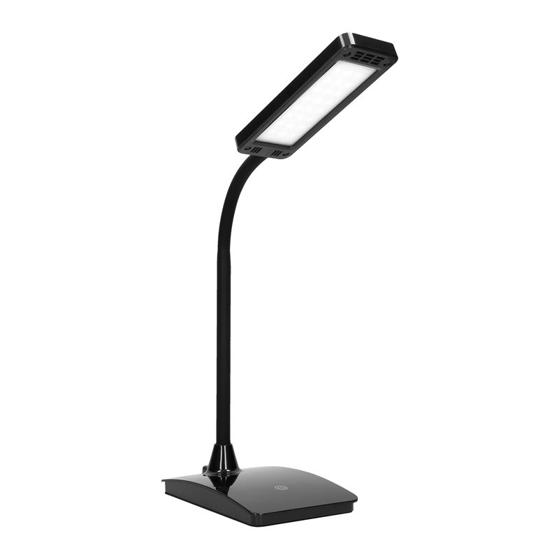 TOPAZ LED DIM 6W, LAMPKA BIURKOWA, 360LM, 3000K, CZARNA, FUNKCJA ŚCIEMNIANIA ORNO TOPAZ LED DIM 6W, LAMPKA BIURKOWA, 360LM, 3000K, CZARNA, FUNKCJA ŚCIEMNIANIA ORNO