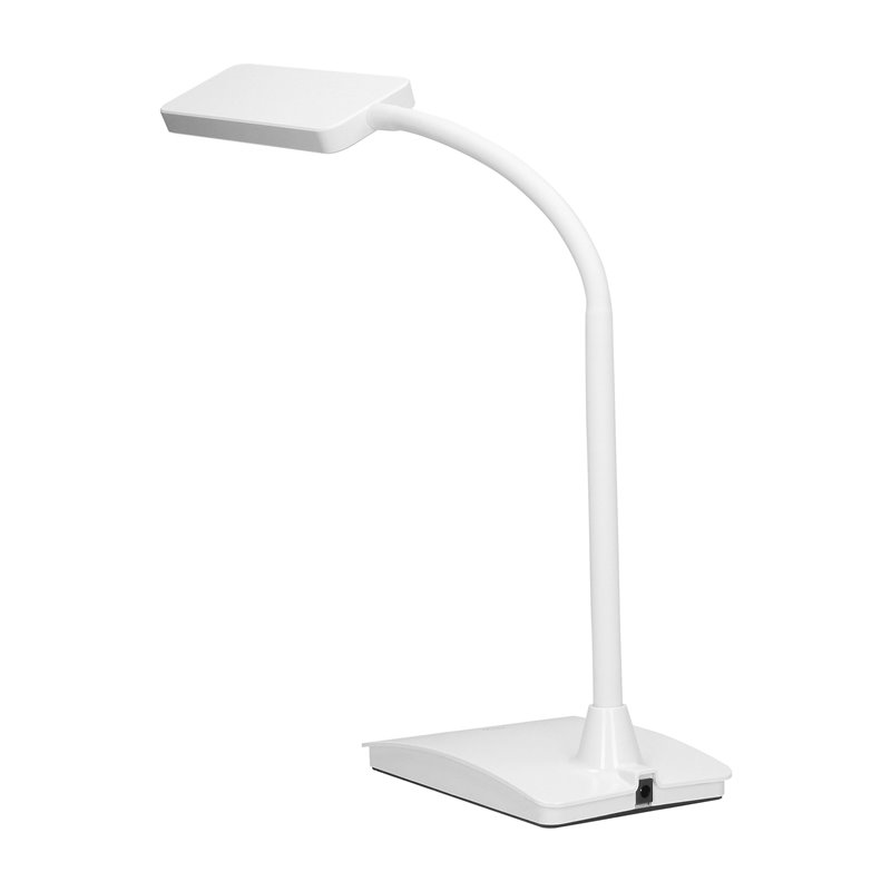 TOPAZ LED DIM 6W, LAMPKA BIURKOWA, 360LM, 3000K, BIAŁA, FUNKCJA ŚCIEMNIANIA ORNO TOPAZ LED DIM 6W, LAMPKA BIURKOWA, 360LM, 3000K, BIAŁA, FUNKCJA ŚCIEMNIANIA ORNO