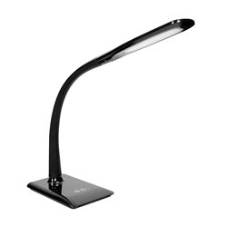 JASPER LED DIM 7W, LAMPKA BIURKOWA, 400LM, CZARNA, FUNKCJA ŚCIEMNIANIA I ZMIANY TEMPERATURY BARWOWEJ 3000K-4500K-6000K ORNO JASPER LED DIM 7W, LAMPKA BIURKOWA, 400LM, CZARNA, FUNKCJA ŚCIEMNIANIA I ZMIANY TEMPERATURY BARWOWEJ 3000K-4500K-6000K ORNO