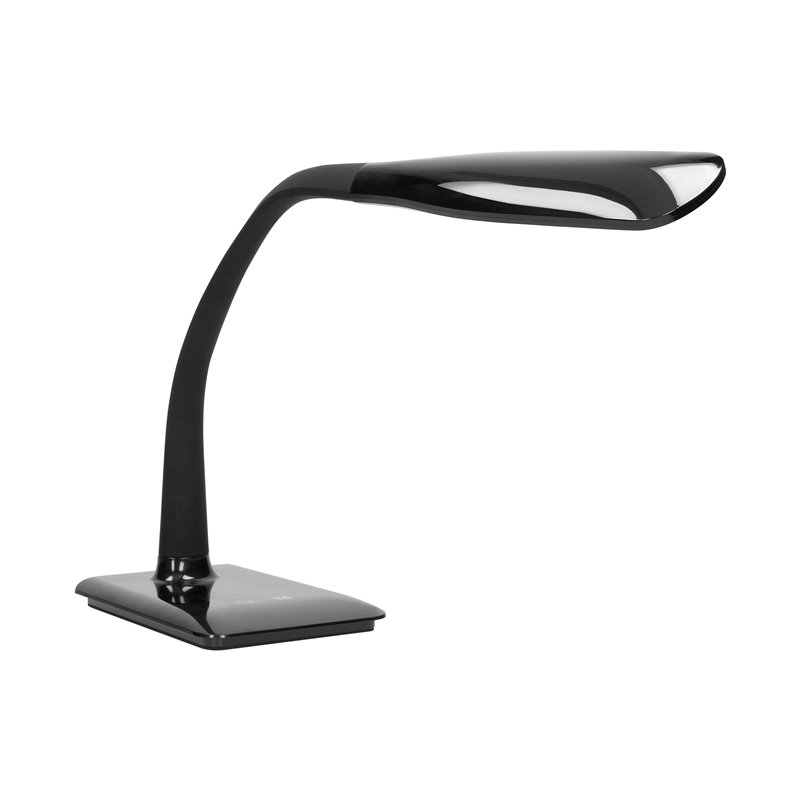 JASPER LED DIM 7W, LAMPKA BIURKOWA, 400LM, CZARNA, FUNKCJA ŚCIEMNIANIA I ZMIANY TEMPERATURY BARWOWEJ 3000K-4500K-6000K ORNO JASPER LED DIM 7W, LAMPKA BIURKOWA, 400LM, CZARNA, FUNKCJA ŚCIEMNIANIA I ZMIANY TEMPERATURY BARWOWEJ 3000K-4500K-6000K ORNO