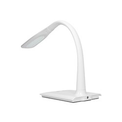 JASPER LED DIM 7W, LAMPKA BIURKOWA, 400LM, BIAŁA, FUNKCJA ŚCIEMNIANIA I ZMIANY TEMPERATURY BARWOWEJ 3000K-4500K-6000K ORNO JASPER LED DIM 7W, LAMPKA BIURKOWA, 400LM, BIAŁA, FUNKCJA ŚCIEMNIANIA I ZMIANY TEMPERATURY BARWOWEJ 3000K-4500K-6000K ORNO
