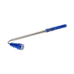 LATARKA TELESKOPOWA 17-57 CM, 3 LED, 4 X LR44, WYGINANA GŁOWICA, MAGNES ORNO LATARKA TELESKOPOWA 17-57 CM, 3 LED, 4 X LR44, WYGINANA GŁOWICA, MAGNES ORNO
