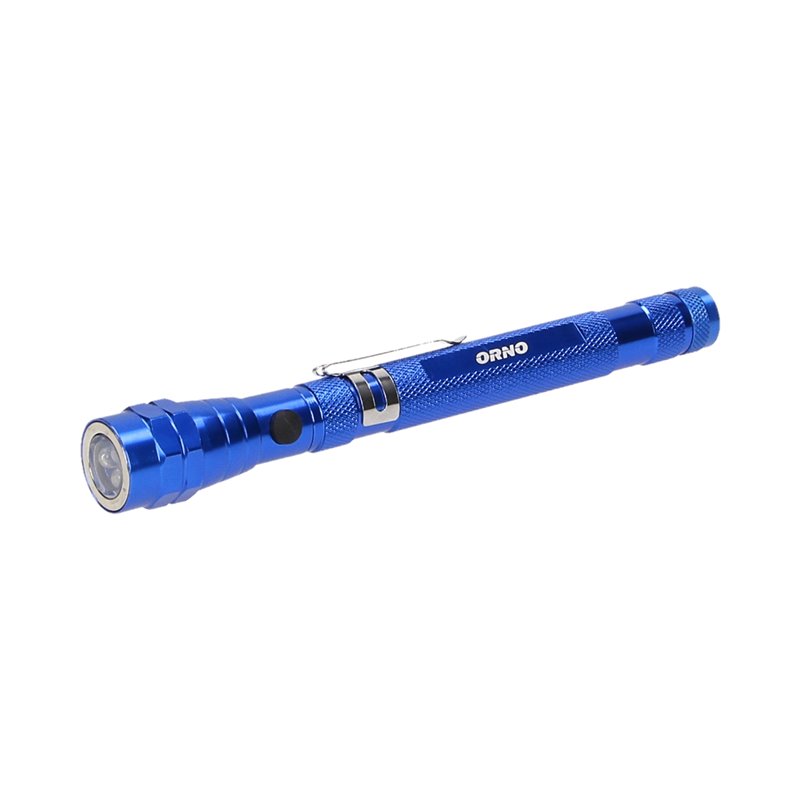 LATARKA TELESKOPOWA 17-57 CM, 3 LED, 4 X LR44, WYGINANA GŁOWICA, MAGNES ORNO LATARKA TELESKOPOWA 17-57 CM, 3 LED, 4 X LR44, WYGINANA GŁOWICA, MAGNES ORNO