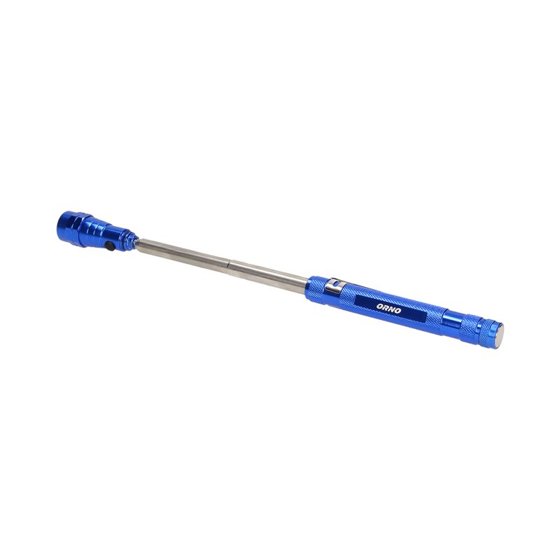 LATARKA TELESKOPOWA 17-57 CM, 3 LED, 4 X LR44, WYGINANA GŁOWICA, MAGNES ORNO LATARKA TELESKOPOWA 17-57 CM, 3 LED, 4 X LR44, WYGINANA GŁOWICA, MAGNES ORNO