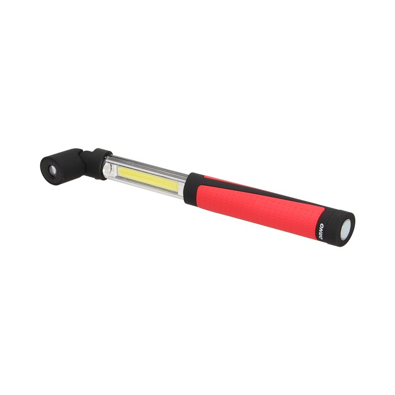 LATARKA WARSZTATOWA ROZSUWANA 19-28 CM, ŁAMANA 00-900, 2W COB+1 LED, 140LM, 3 X AAA, MAGNES ORNO LATARKA WARSZTATOWA ROZSUWANA 19-28 CM, ŁAMANA 00-900, 2W COB+1 LED, 140LM, 3 X AAA, MAGNES ORNO