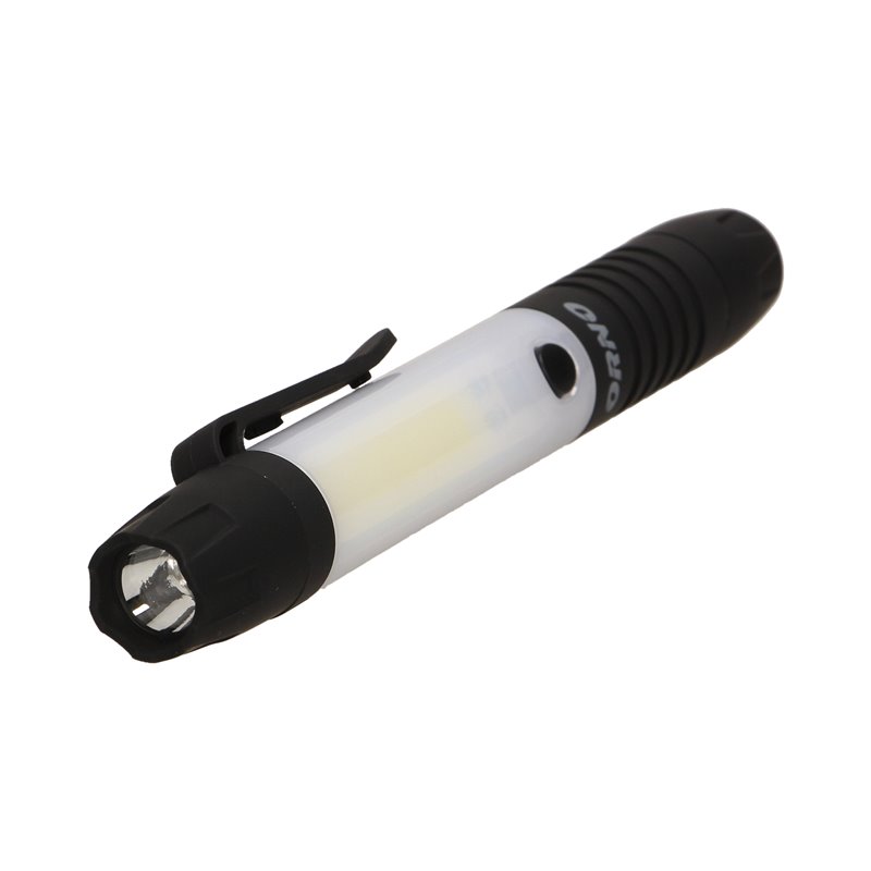 LATARKA WARSZTATOWA LED COB 3W+0,5W, 240LM+40LM, 3 X AAA, MAGNES ORNO LATARKA WARSZTATOWA LED COB 3W+0,5W, 240LM+40LM, 3 X AAA, MAGNES ORNO