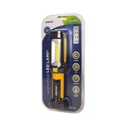 LATARKA WARSZTATOWA LED COB 3W/200LM+ LED 3W/120LM LED, 3 X AAA, MAGNES, HACZYK, KLAMRA, PODWÓJNE ŚWIATŁO ORNO LATARKA WARSZTATOWA LED COB 3W/200LM+ LED 3W/120LM LED, 3 X AAA, MAGNES, HACZYK, KLAMRA, PODWÓJNE ŚWIATŁO ORNO