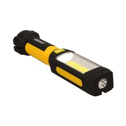 LATARKA WARSZTATOWA LED COB 3W/200LM+ LED 3W/120LM LED, 3 X AAA, MAGNES, HACZYK, KLAMRA, PODWÓJNE ŚWIATŁO ORNO LATARKA WARSZTATOWA LED COB 3W/200LM+ LED 3W/120LM LED, 3 X AAA, MAGNES, HACZYK, KLAMRA, PODWÓJNE ŚWIATŁO ORNO
