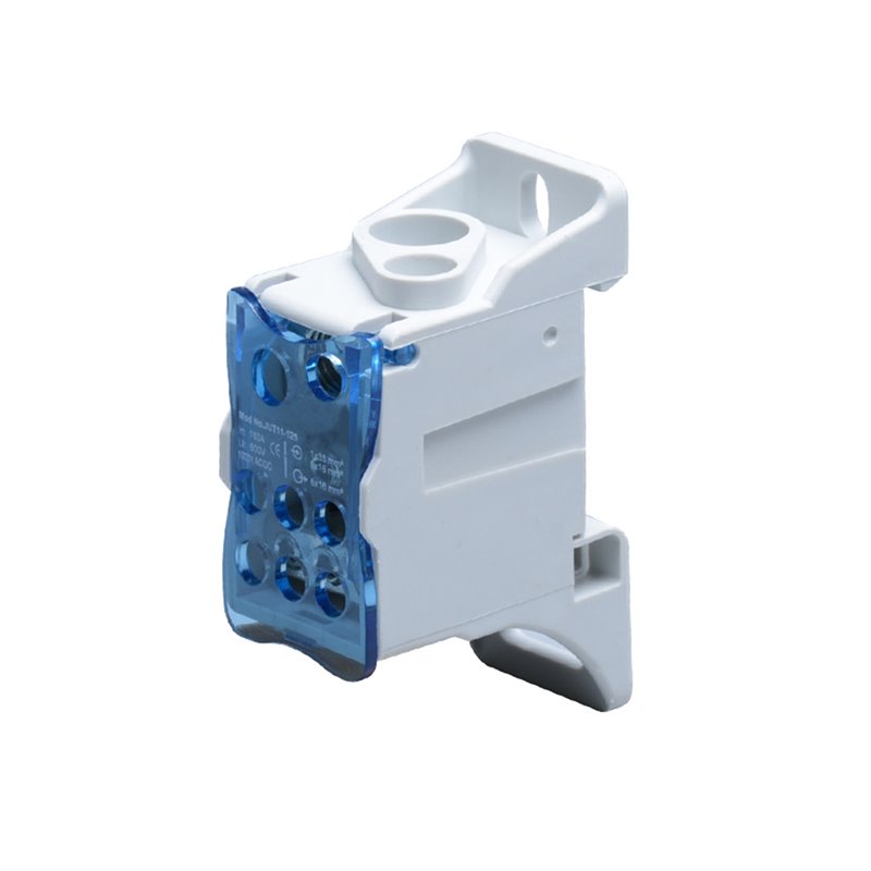 BLOK ROZDZIELCZY 125A, ZACISKI WEJŚCIOWE 1X16 I 1X35MM2, ZACISKI WYJŚCIOWE 6X16MM2 ORNO