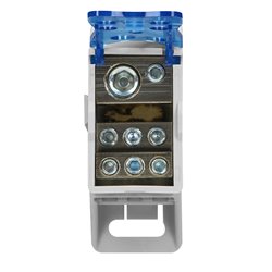 BLOK ROZDZIELCZY 160A, ZACISK WEJŚCIOWY 1X16 I 1X70MM2, ZACISKI WYJŚCIOWE 6X16MM2 ORNO BLOK ROZDZIELCZY 160A, ZACISK WEJŚCIOWY 1X16 I 1X70MM2, ZACISKI WYJŚCIOWE 6X16MM2 ORNO