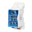 BLOK ROZDZIELCZY 125A, ZACISKI WEJŚCIOWE 1X16 I 1X35MM2, ZACISKI WYJŚCIOWE 6X16MM2 ORNO BLOK ROZDZIELCZY 125A, ZACISKI WEJŚCIOWE 1X16 I 1X35MM2, ZACISKI WYJŚCIOWE 6X16MM2 ORNO