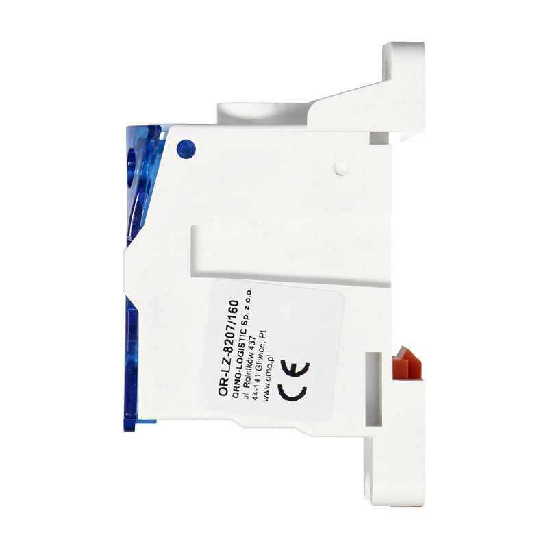 BLOK ROZDZIELCZY 160A, ZACISK WEJŚCIOWY 1X16 I 1X70MM2, ZACISKI WYJŚCIOWE 6X16MM2,WYGODNE MOCOWANIE NA SZYNIE DIN ORNO BLOK ROZDZIELCZY 160A, ZACISK WEJŚCIOWY 1X16 I 1X70MM2, ZACISKI WYJŚCIOWE 6X16MM2,WYGODNE MOCOWANIE NA SZYNIE DIN ORNO