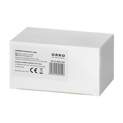 BLOK ROZDZIELCZY 400A, ZACISK WEJŚCIOWY 1X185MM2, ZACISKI WYJŚCIOWE 4X10 I 5X16 I 2X35MM2,WYGODNE MOCOWANIE NA SZYNIE DIN ORNO BLOK ROZDZIELCZY 400A, ZACISK WEJŚCIOWY 1X185MM2, ZACISKI WYJŚCIOWE 4X10 I 5X16 I 2X35MM2,WYGODNE MOCOWANIE NA SZYNIE DIN ORNO
