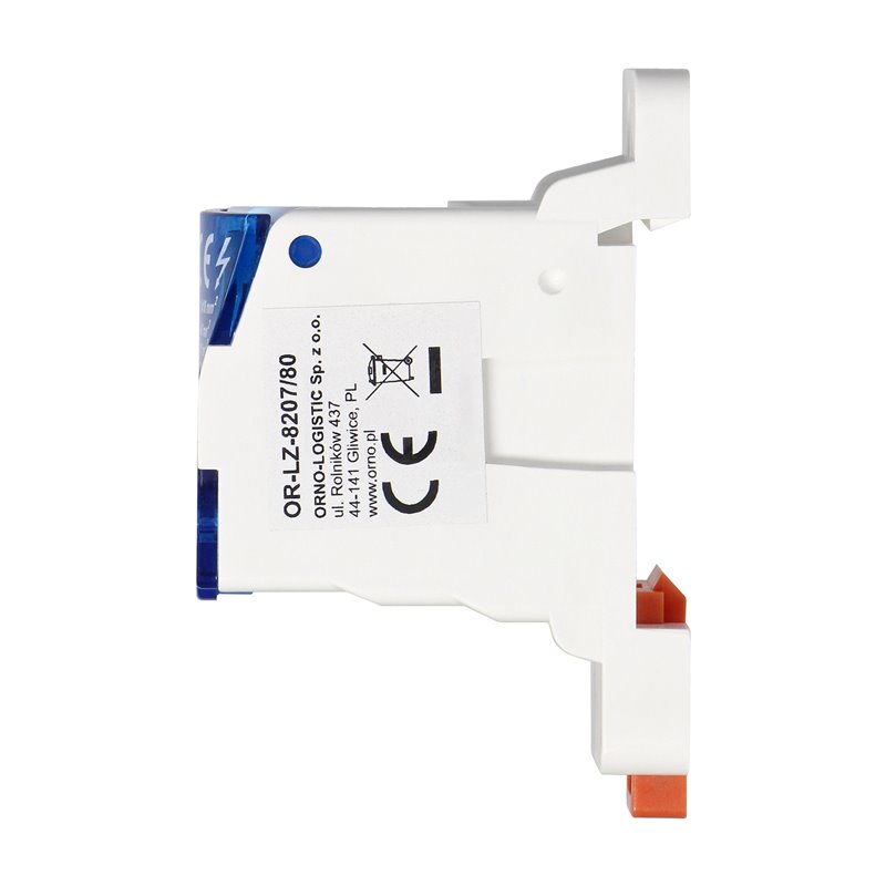 BLOK ROZDZIELCZY 80A, ZACISK WEJŚCIOWY 16MM2, ZACISKI WYJŚCIOWE 4X6MM2, 2X16MM2 ORNO BLOK ROZDZIELCZY 80A, ZACISK WEJŚCIOWY 16MM2, ZACISKI WYJŚCIOWE 4X6MM2, 2X16MM2 ORNO