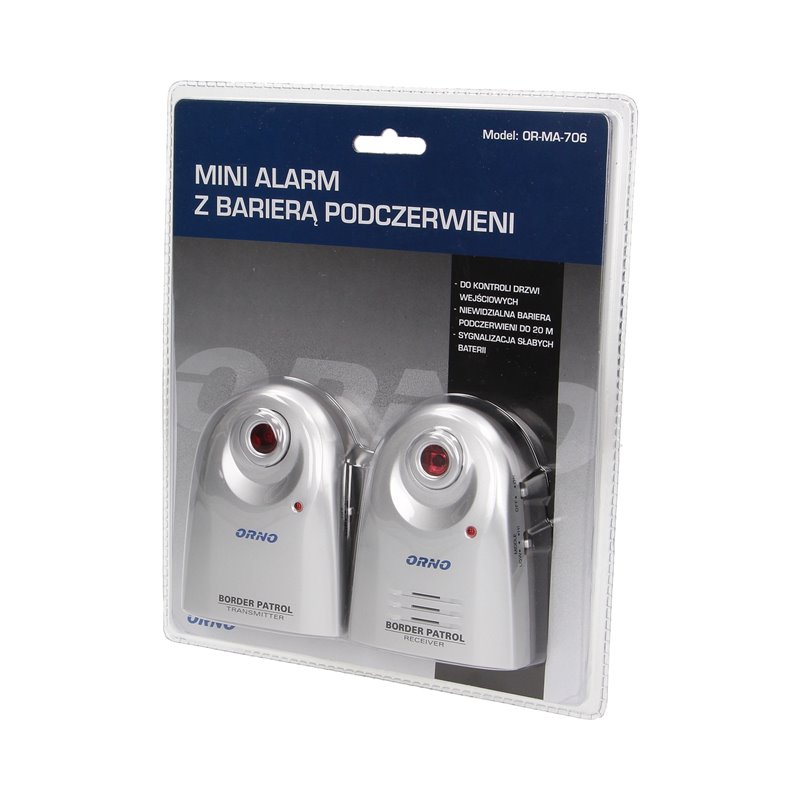 MINI ALARM Z BARIERĄ PODCZERWIENI ORNO MINI ALARM Z BARIERĄ PODCZERWIENI ORNO