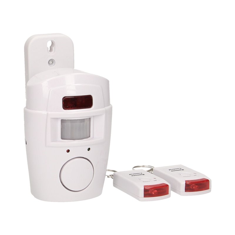 MINI ALARM BEZPRZEWODOWY Z WBUDOWANĄ SYRENĄ STEROWANY PILOTEM, 6M, BATERYJNY ORNO MINI ALARM BEZPRZEWODOWY Z WBUDOWANĄ SYRENĄ STEROWANY PILOTEM, 6M, BATERYJNY ORNO