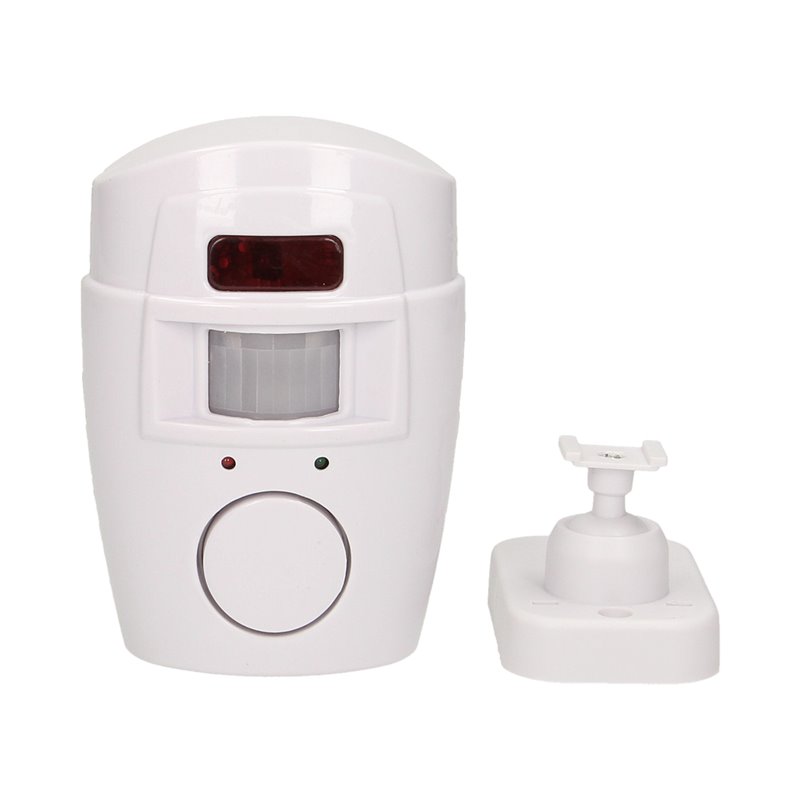 MINI ALARM BEZPRZEWODOWY Z WBUDOWANĄ SYRENĄ STEROWANY PILOTEM, 6M, BATERYJNY ORNO MINI ALARM BEZPRZEWODOWY Z WBUDOWANĄ SYRENĄ STEROWANY PILOTEM, 6M, BATERYJNY ORNO
