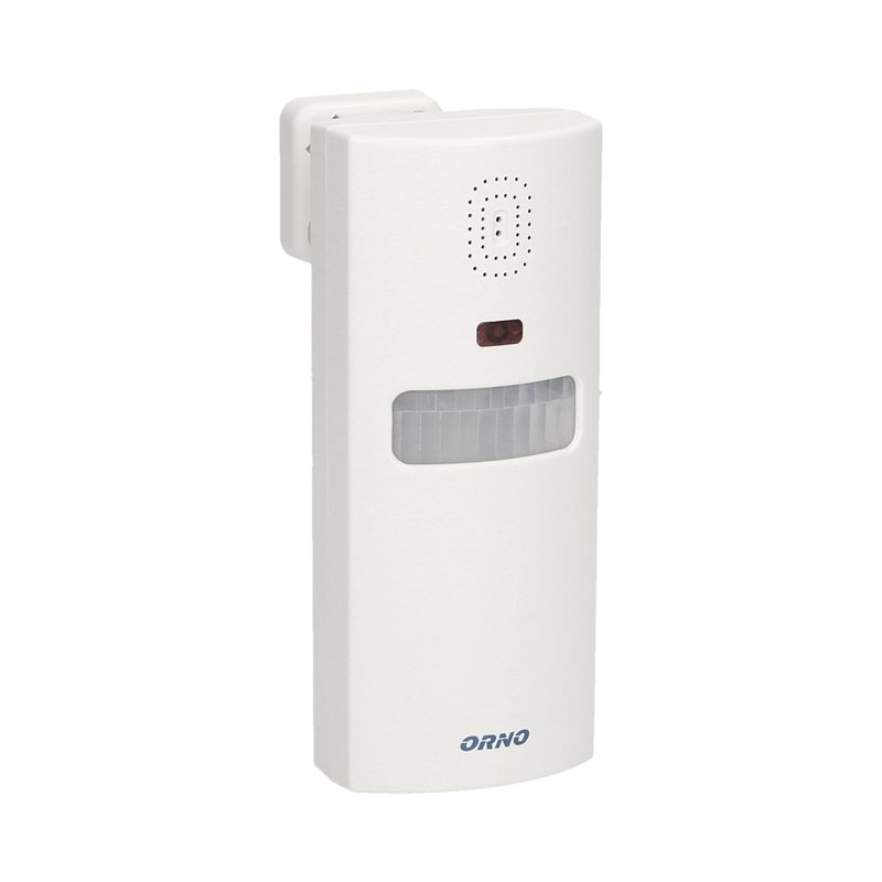 ALARM Z WBUDOWANĄ SYRENĄ, STEROWANY PILOTEM, 6M, BATERYJNY ORNO ALARM Z WBUDOWANĄ SYRENĄ, STEROWANY PILOTEM, 6M, BATERYJNY ORNO