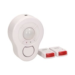 MINI ALARM BEZPRZEWODOWY SUFITOWY Z WBUDOWANĄ SYRENĄ STEROWANY PILOTEM, 5M, BATERYJNY ORNO MINI ALARM BEZPRZEWODOWY SUFITOWY Z WBUDOWANĄ SYRENĄ STEROWANY PILOTEM, 5M, BATERYJNY ORNO