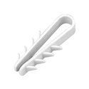 UCHWYT KABLOWY WBIJANY, PRZEWÓD OKRĄGŁY Ř 12MM, BIAŁY, 100 SZT. ORNO UCHWYT KABLOWY WBIJANY, PRZEWÓD OKRĄGŁY Ř 12MM, BIAŁY, 100 SZT. ORNO