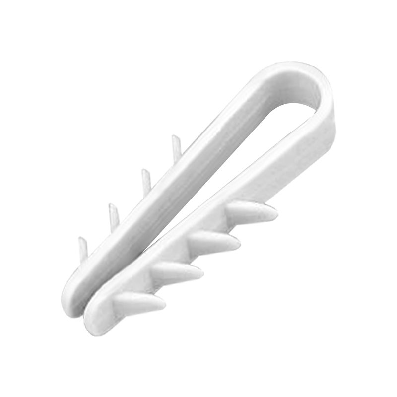 UCHWYT KABLOWY WBIJANY, PRZEWÓD OKRĄGŁY Ř 12MM, BIAŁY, 20 SZT. ORNO UCHWYT KABLOWY WBIJANY, PRZEWÓD OKRĄGŁY Ř 12MM, BIAŁY, 20 SZT. ORNO