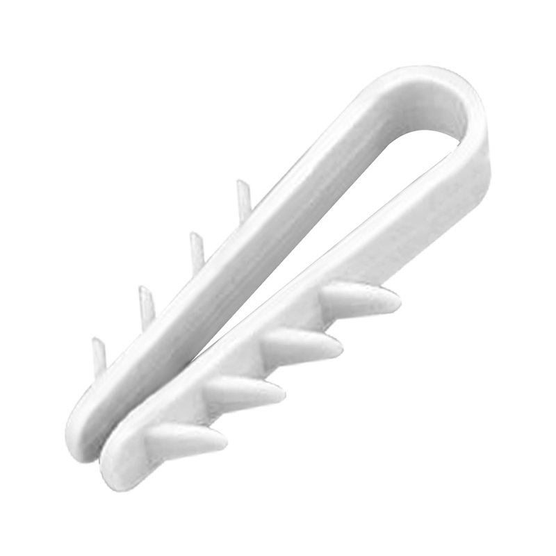 UCHWYT KABLOWY WBIJANY, PRZEWÓD OKRĄGŁY Ř 18MM, BIAŁY, 100 SZT. ORNO UCHWYT KABLOWY WBIJANY, PRZEWÓD OKRĄGŁY Ř 18MM, BIAŁY, 100 SZT. ORNO