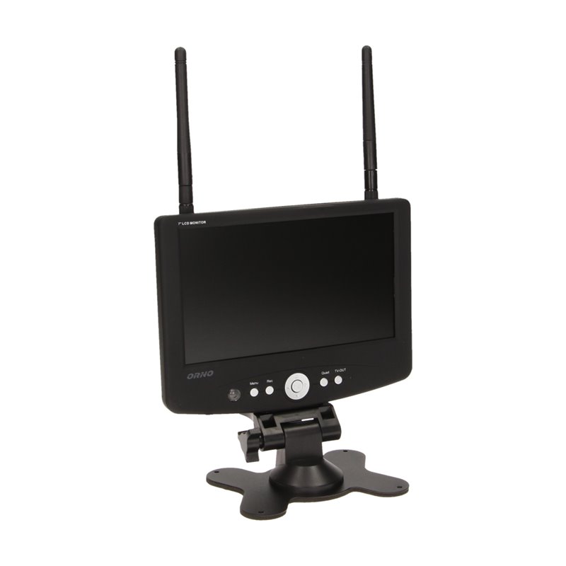 SYSTEM DO MONITORINGU 4-KANAŁOWY, BEZPRZEWODOWY CCTV, MONITOR LCD 7" ORNO SYSTEM DO MONITORINGU 4-KANAŁOWY, BEZPRZEWODOWY CCTV, MONITOR LCD 7" ORNO